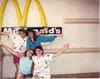 Shelly, Julie, Christy and Katie right before our day at Disneyland in 9th Grade (80's hair intact!)